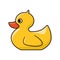 Rubber Duckie vector illustration