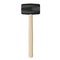 Rubber Mallet hammer. Vector illustration