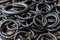 Rubber sealing o-rings for sealing parts of technology, machinery and mechanisms