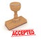 Rubber Stamp - Accepted