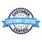 Rubber stamp with Customer centric concept