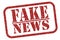 Rubber stamp fake news