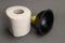Rubber toilet plunger and toilet paper, the problem of clogging of pipes