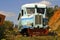 Rubber-tyred Michelin Train in Madagascar