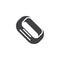 Rubber wristband vector icon