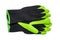 Rubberized work gloves on a white background.Latex-coated work gloves.Work gloves with anti-slip coating.