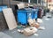 Rubbish in Manchester City Centre