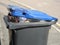 rubbish refuse landfill bins overflowing overflow strike action planet environment world business