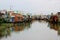 Rubbish strewn river in Ho Chi Minh City, Vietnam