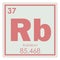 Rubidium chemical element