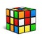 Rubik cube logic game vector illustration