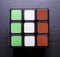 rubik& x27;s cube, face with Italy tricolor