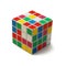 Rubik\'s cube isolated