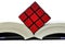 Rubiks Cube on Open Book