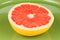 Ruby grapefruit close-up
