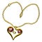 Ruby heart necklace