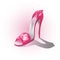 Ruby high heel shoe