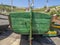 Rudder Of Brightly Painted Fising Boat Camara de Lobos