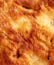 Ruddy fried flatbread as a background