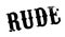 Rude rubber stamp