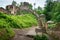 Rudkhan Castle architecture in Iran.