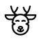 Rudolf icon or logo isolated sign symbol vector illustration