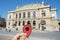 Rudolfinum building in Prague, Czech Republic