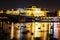 Rudolfinum - Czech philharmonic, Prague, night scene