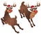 Rudolph The Reindeer Jumping