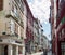 Rue de Espagne street of Bayonne. Aquitaine, France.