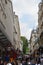 Rue de Steinkerque on Montmartre hill in Paris, tourist attraction