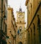 Rue Marechal Foch and Tour de l`Horloge at Aix-en-Provence in 2002