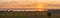 Ruegen sunset panorama