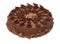 Ruffle decorated Chocolate torte - cake