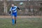 rugby game players during the in first league championship in ukraine autumn