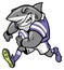 Rugby shark mascot