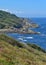 The rugged Basque coastline near Mount Jaizkibel, Hondarribia, Spain