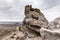 Rugged boulders and cliffs on Hollow Mountain.