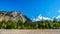 Rugged cliffs of Mount McLean on the north shore of Seton Lake near Lillooet