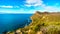 The rugged coast and wind swept peaks near Cape Point on the Cape Peninsula in South Africa