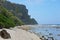 Rugged coastal landscape Rurutu cliff Austal