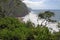 Rugged Coastline and Cliffs along the Kalalau Trail of Kauai, Hawaii