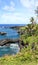 Rugged coastline hawaii maui