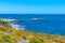 Rugged coastline of Rottnest island in Australia