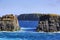 Rugged coastline surrounding the fishing village of Ferryland