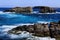 Rugged coastline surrounding the fishing village of Ferryland