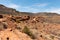 Rugged desert landscape