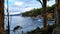 Rugged forested coast at Adventure Bay Bruny Island Tasmania