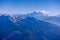 Rugged Himalayan Mountains in Morning Light