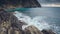 Rugged Italian Coast in Cinque Terre, La Spezia, Italy